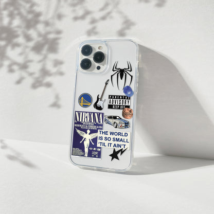 Nirvana District Silicone Clear Case
