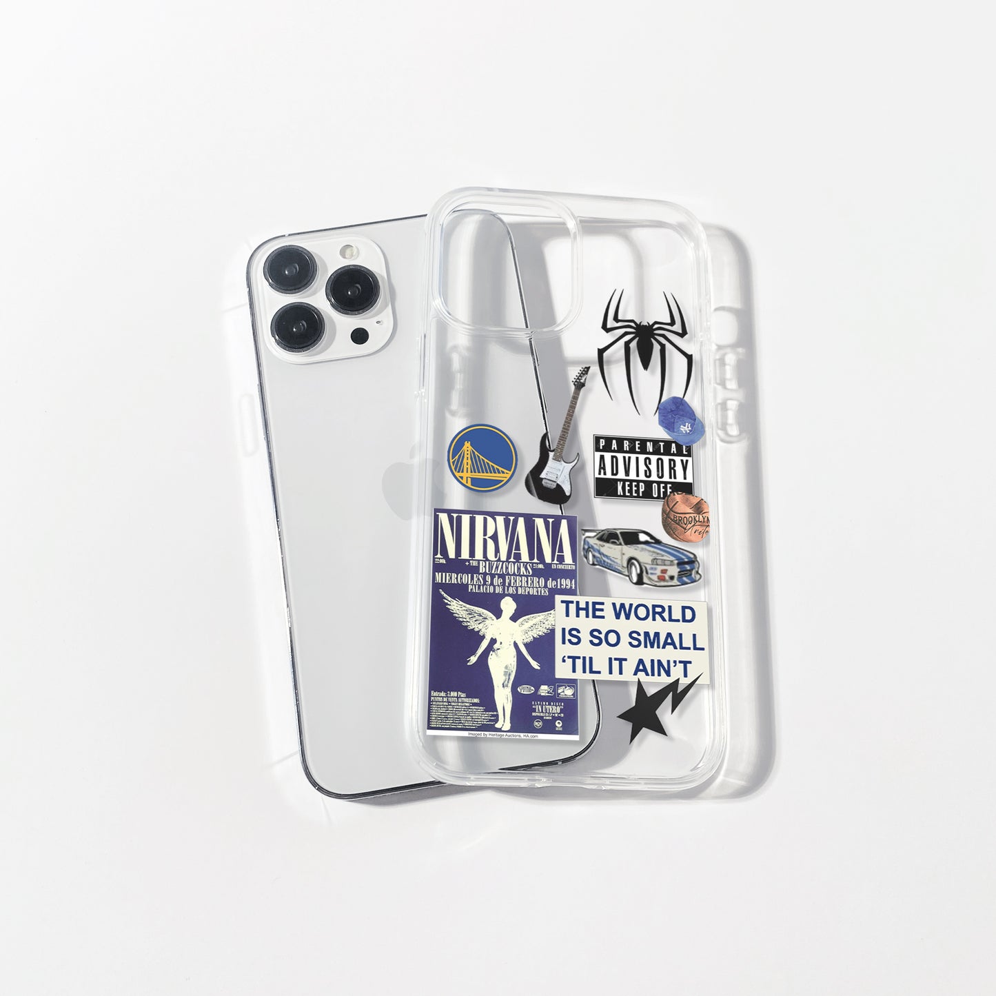 Nirvana District Silicone Clear Case