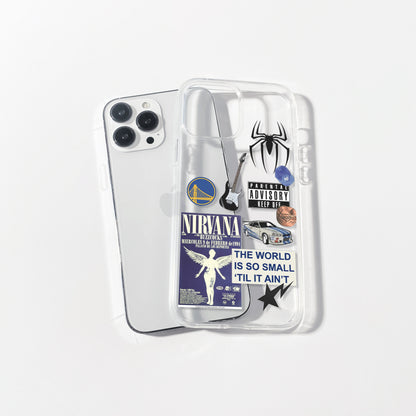 Nirvana District Silicone Clear Case