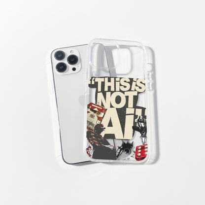 No AI Club Silicone Clear Case