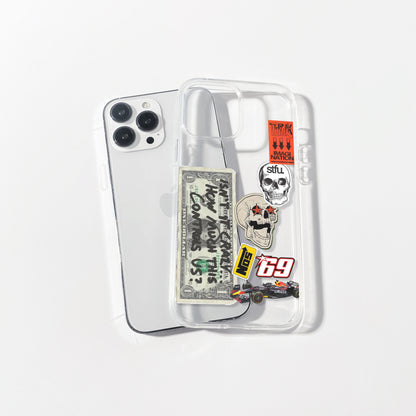 No Control Club Silicone Clear Case