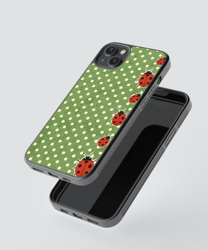 Polka Garden Beach Glass Phone Case Cover
