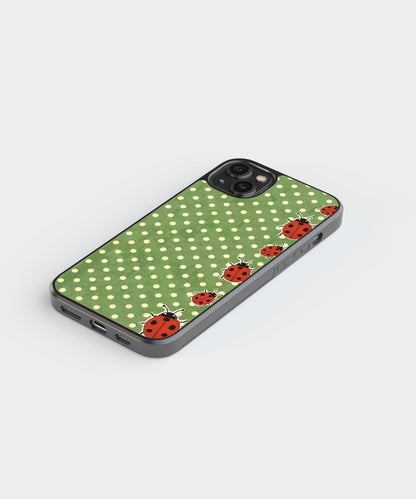 Polka Garden Beach Glass Phone Case Cover