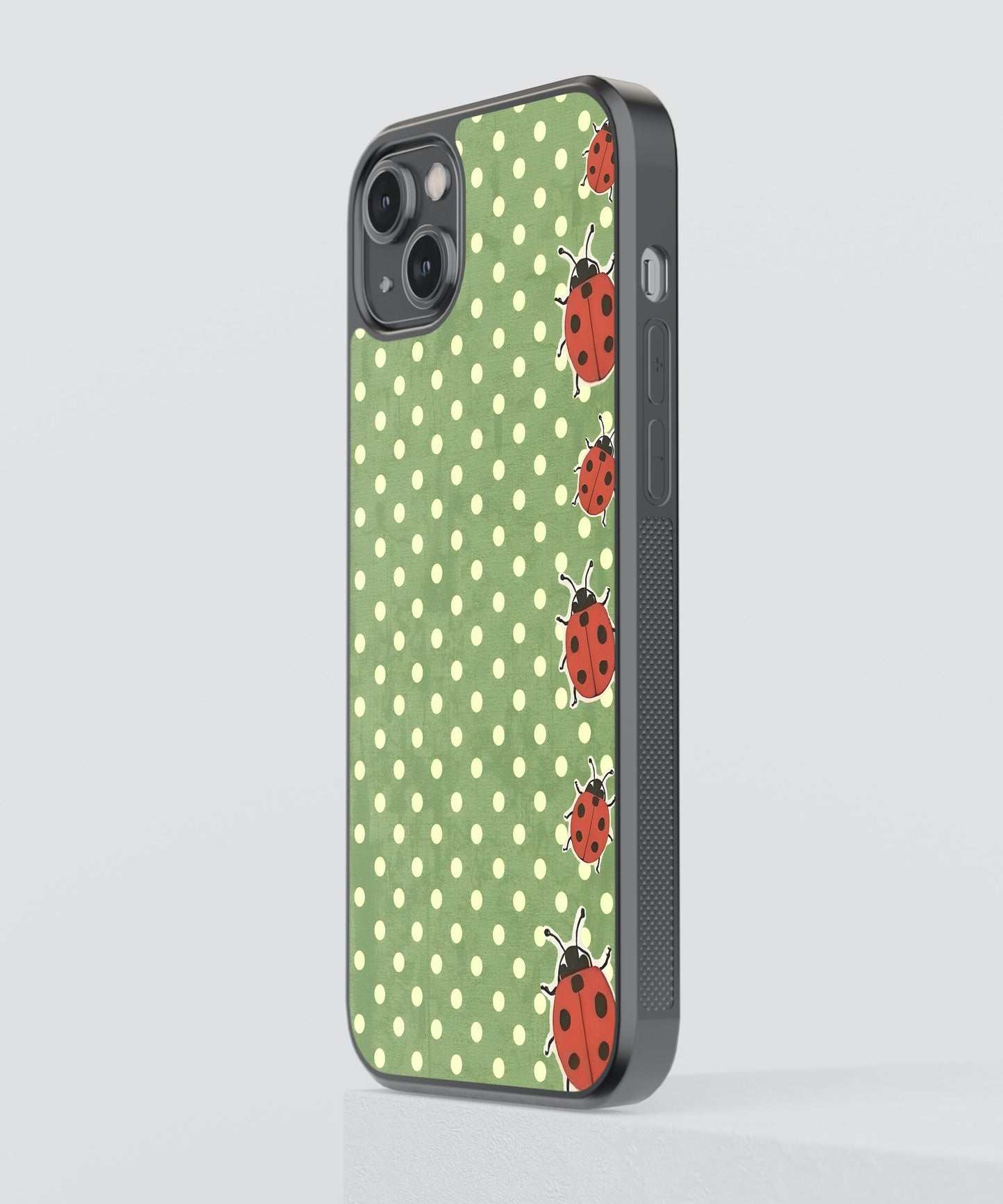 Polka Garden Beach Glass Phone Case Cover