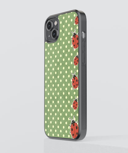 Polka Garden Beach Glass Phone Case Cover