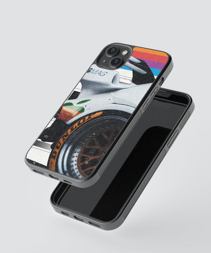 Porsche XS Mag Car Glass Phone Case Cover