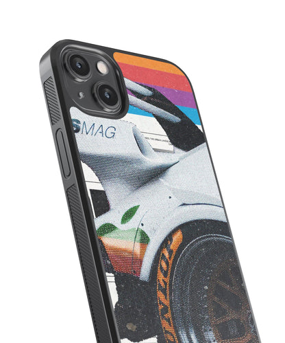 Porsche XS Mag Car Glass Phone Case Cover