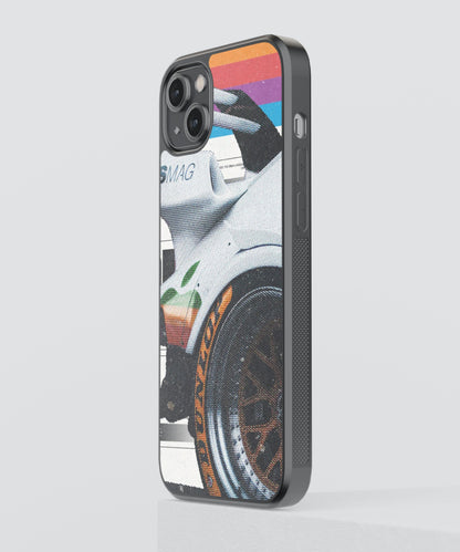 Porsche XS Mag Car Glass Phone Case Cover
