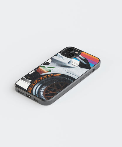 Porsche XS Mag Car Glass Phone Case Cover