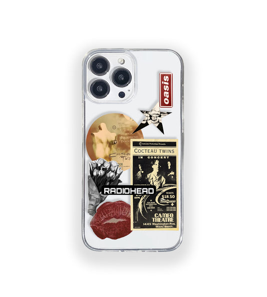 Radiohead Aesthetic Silicone Clear Case