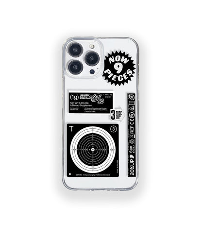 Roids Disclaimer Aesthetic Silicone Clear Case