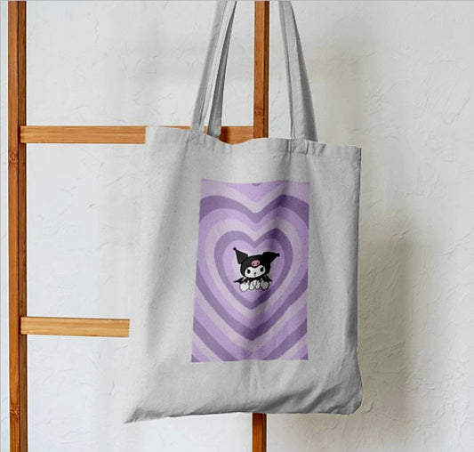 Kuromi Charm Tote Bag - Aesthetic Phone Cases - Culltique