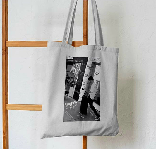BTS Jimin Style Icon Tote Bag - Aesthetic Tote Bags - Habit Tote