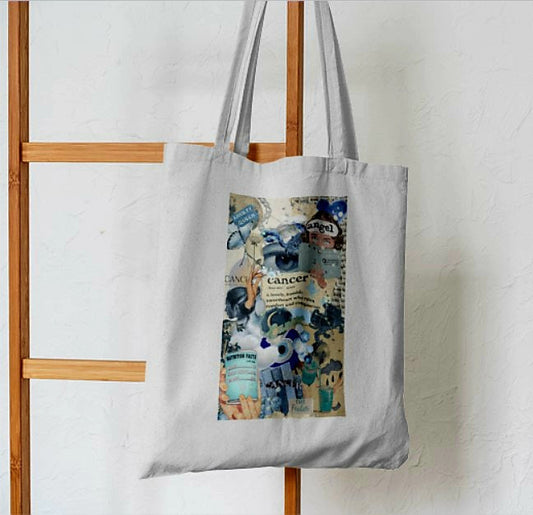 Cancer Zodiac Tote Bag - Aesthetic Tote Bags - Habit Tote