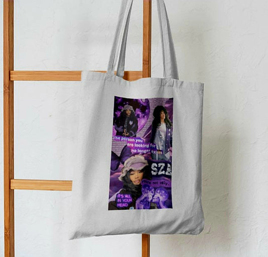 SZA Inspired Tote Bag - Aesthetic Tote Bags - Habit Tote