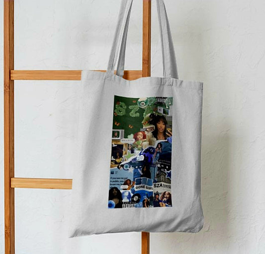 SZA Collage Tote Bag - Aesthetic Phone Cases - Culltique