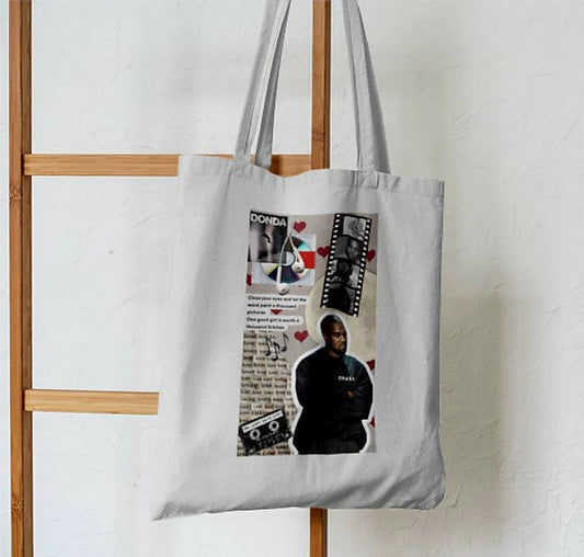 Kanye West Inspired Tote Bag - Aesthetic Tote Bags - Habit Tote