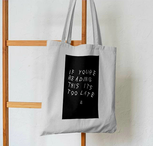 Drake Inspired Tote Bag - Aesthetic Tote Bags - Habit Tote