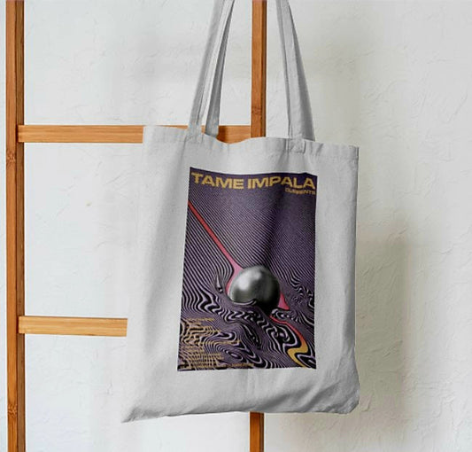Tame Impala Currents Inspired Tote Bag - Aesthetic Tote Bags - Habit Tote