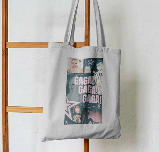 Lady Gaga Iconic Tote Bag - Aesthetic Tote Bags - Habit Tote