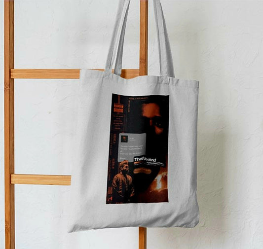 The Weeknd Inspired Tote Bag - Aesthetic Tote Bags - Habit Tote