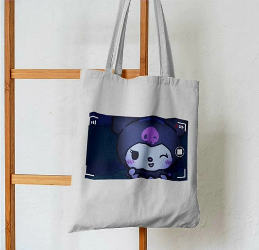 Kuromi Anime Tote Bag - Aesthetic Phone Covers - Culltique