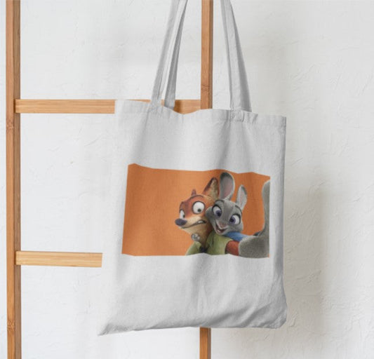 Zootopia Selfie Tote Bag - Aesthetic Phone Covers - Culltique