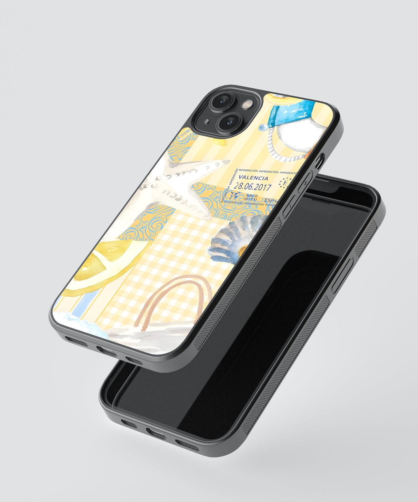 Sol Valencia Beach Glass Phone Case Cover