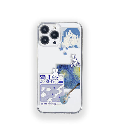 Solace Aesthetic Silicone Clear Case