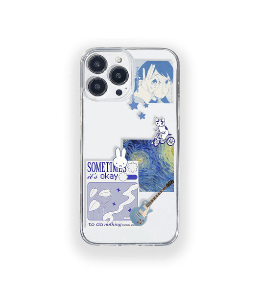 Solace Aesthetic Silicone Clear Case