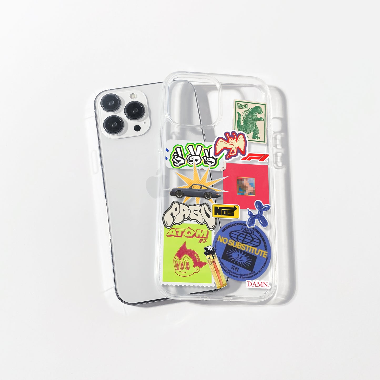 Speed District Aesthetic Silicone Clear Case