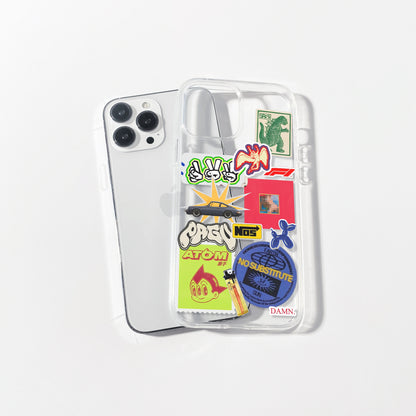 Speed District Aesthetic Silicone Clear Case
