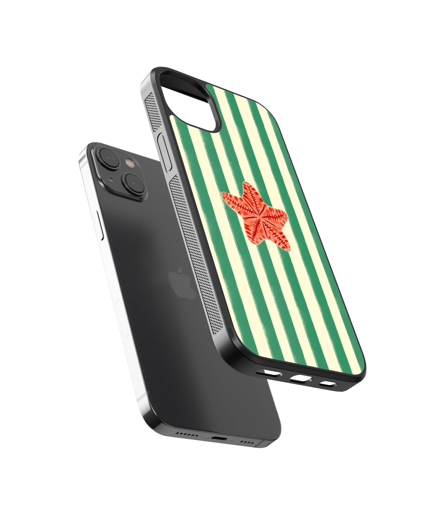 Starfish Shore Beach Glass Phone Case Cover