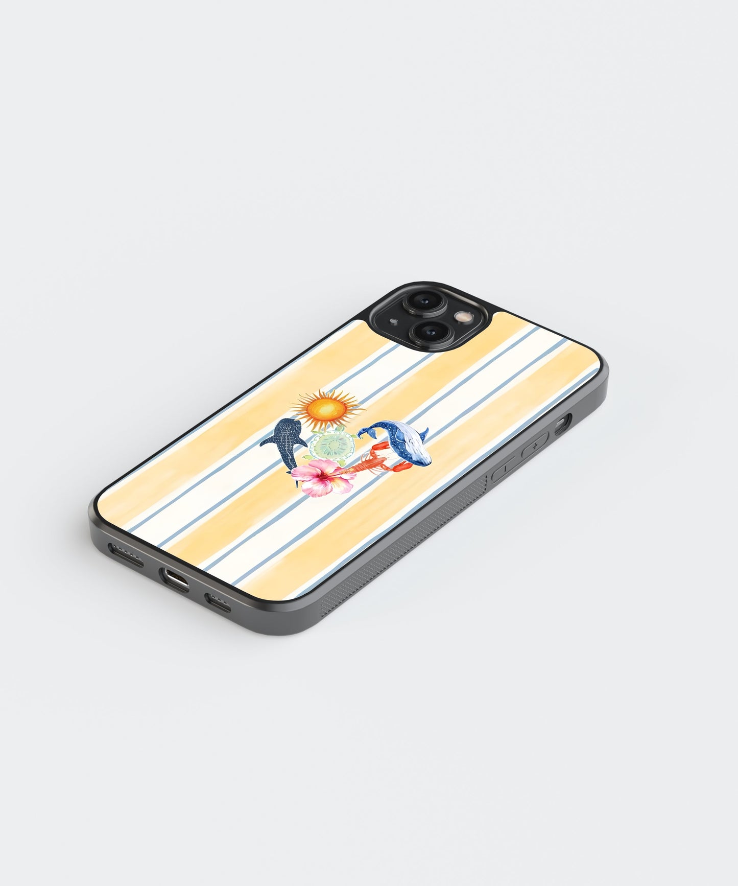 Summer Medley Beach Glass Phone Case Cover
