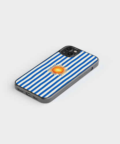 Sunset Lines Beach Glass Phone Case Cover