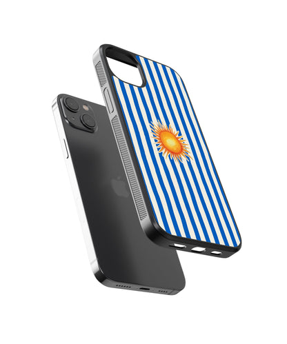 Sunset Lines Beach Glass Phone Case Cover