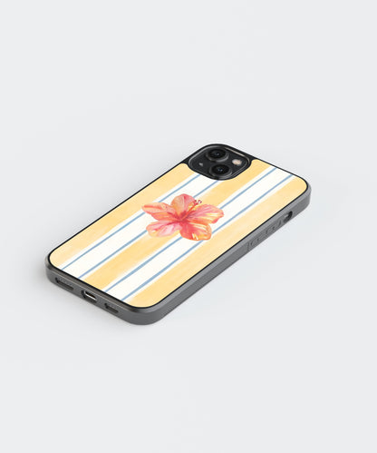 Sunstripe Bloom Beach Glass Phone Case Cover