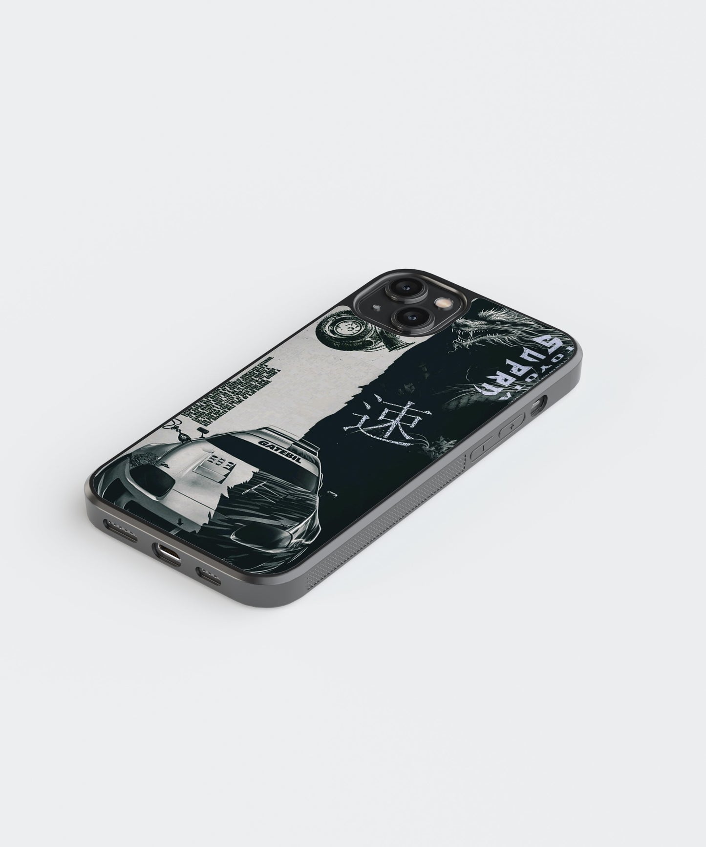 Supra Aesthetic Car Glass Phone Case Cover