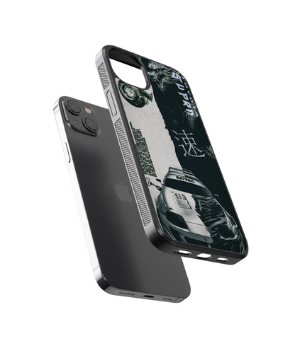 Supra Aesthetic Car Glass Phone Case Cover