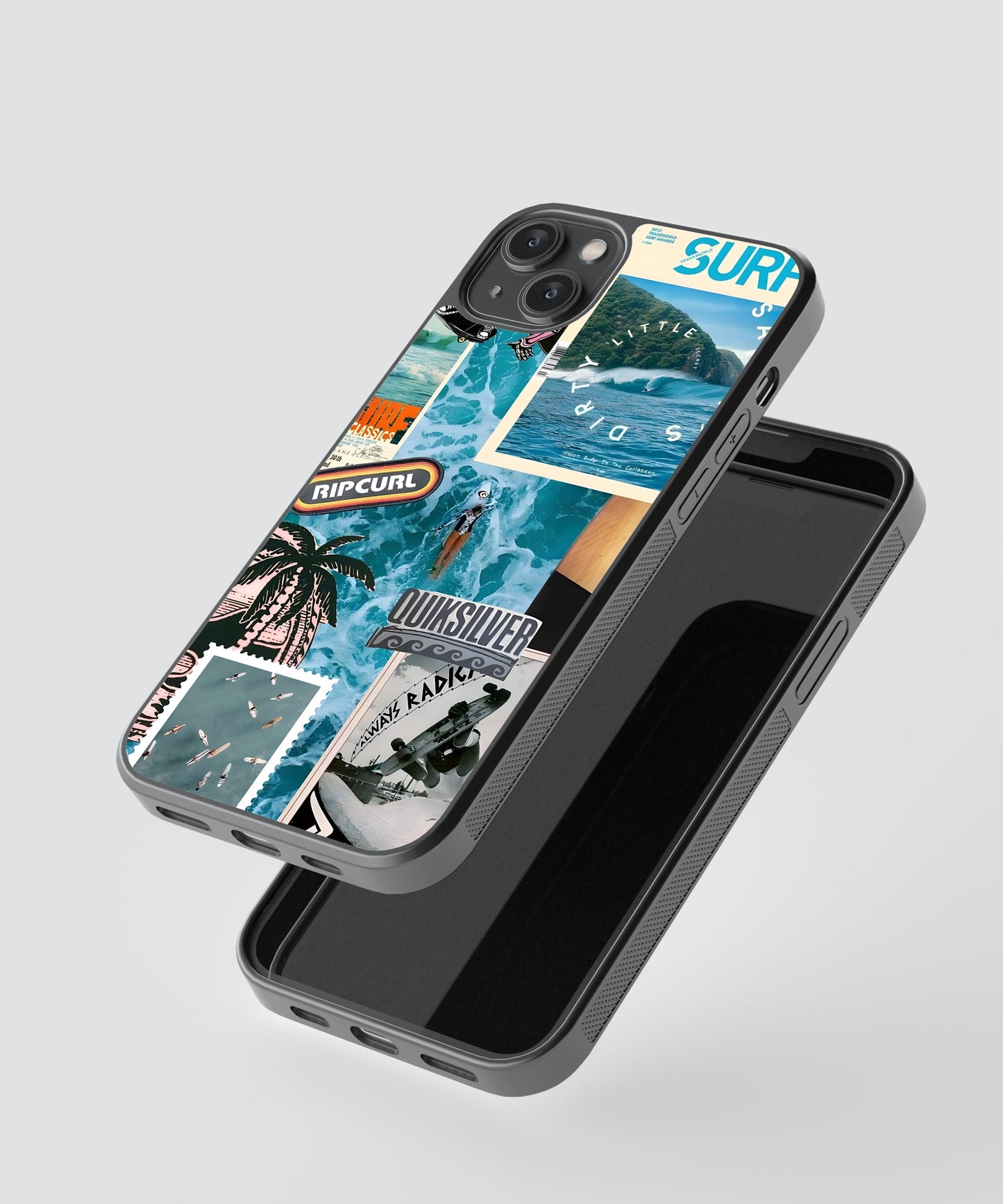 Wave Mode Beach Glass Phone Case Cover
