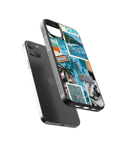 Wave Mode Beach Glass Phone Case Cover