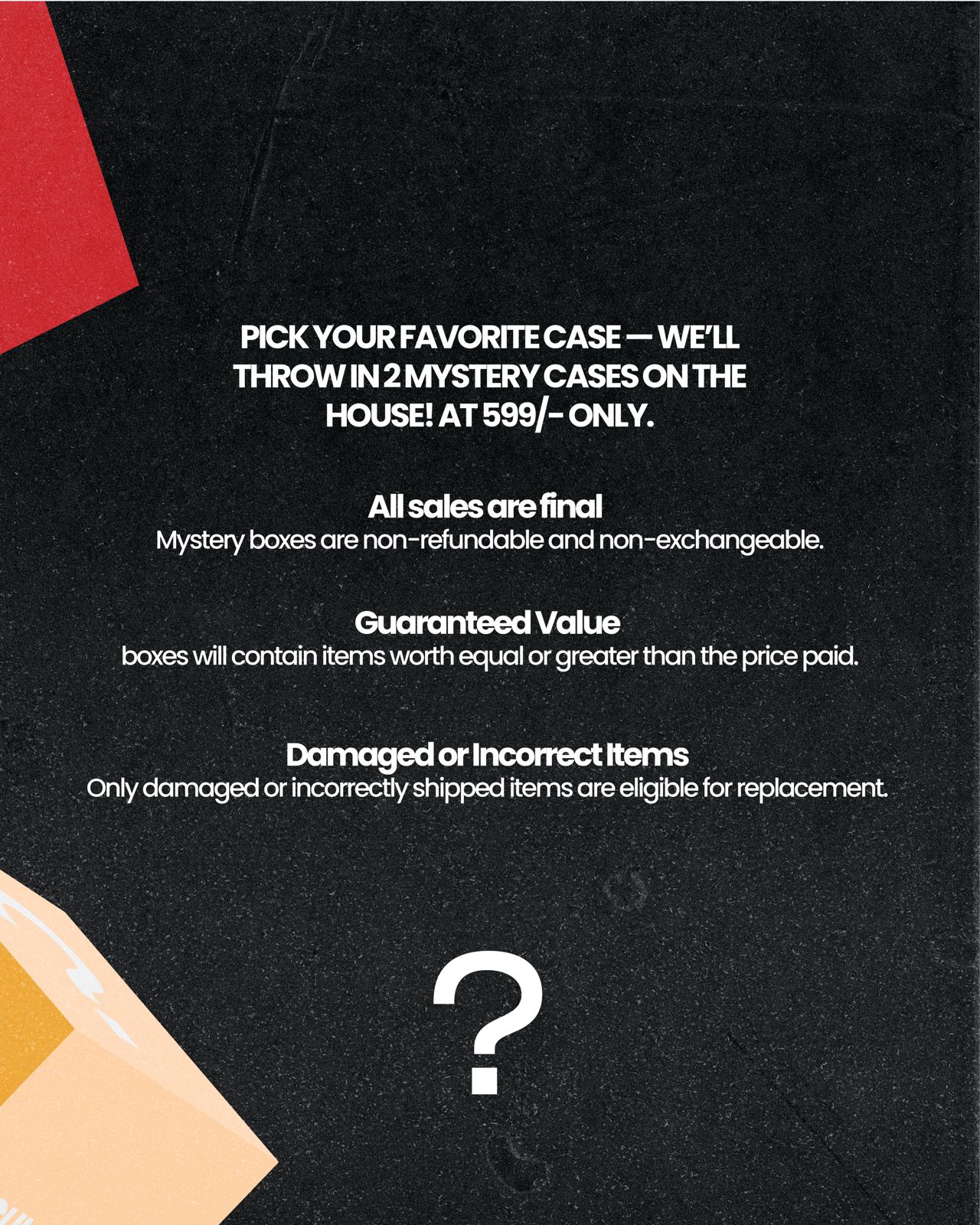 Mystery Box - Soft Silicone Case