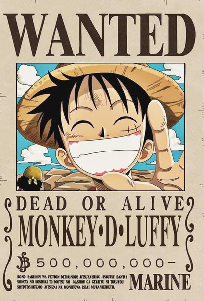 One Piece Monkey D. Luffy Bounty Tote Bag - Aesthetic Phone Cases - Culltique