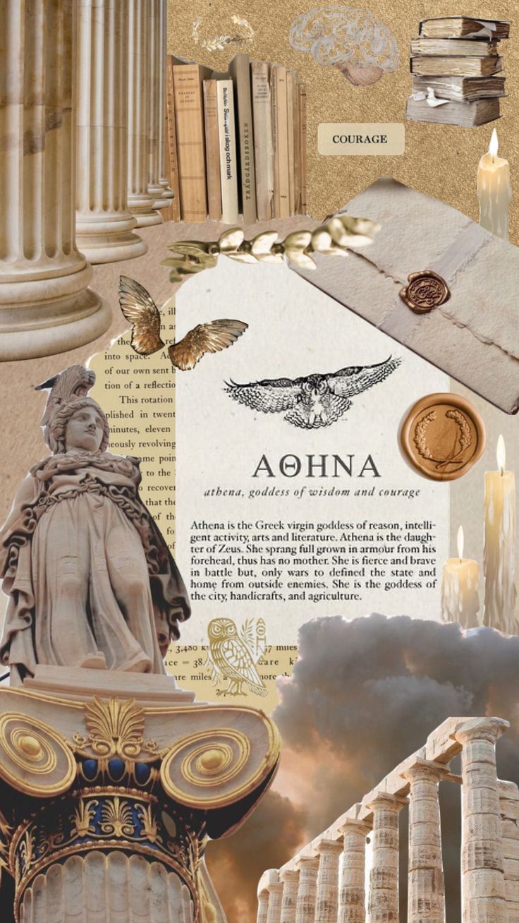 Athena's Wisdom Abstract Tote - Aesthetic Phone Cases - Culltique