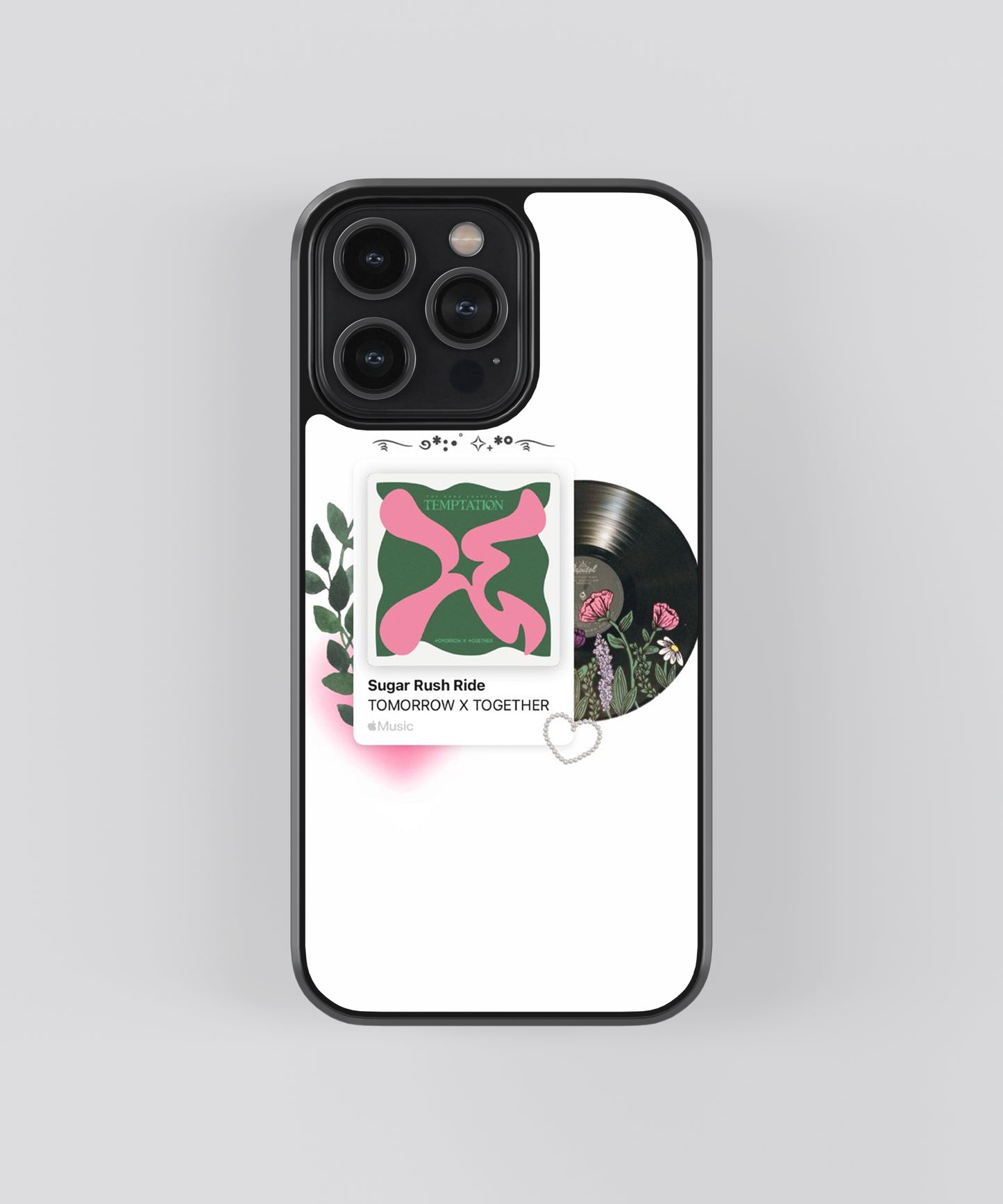 TxT Sugar Rush Ride Spotify Glass Phone Case for iPhone and Android | Tempered Back Cover Culltique TxT Sugar Rush Ride Spotify Glass Phone Case for iPhone and Android | Tempered Back Cover Culltique