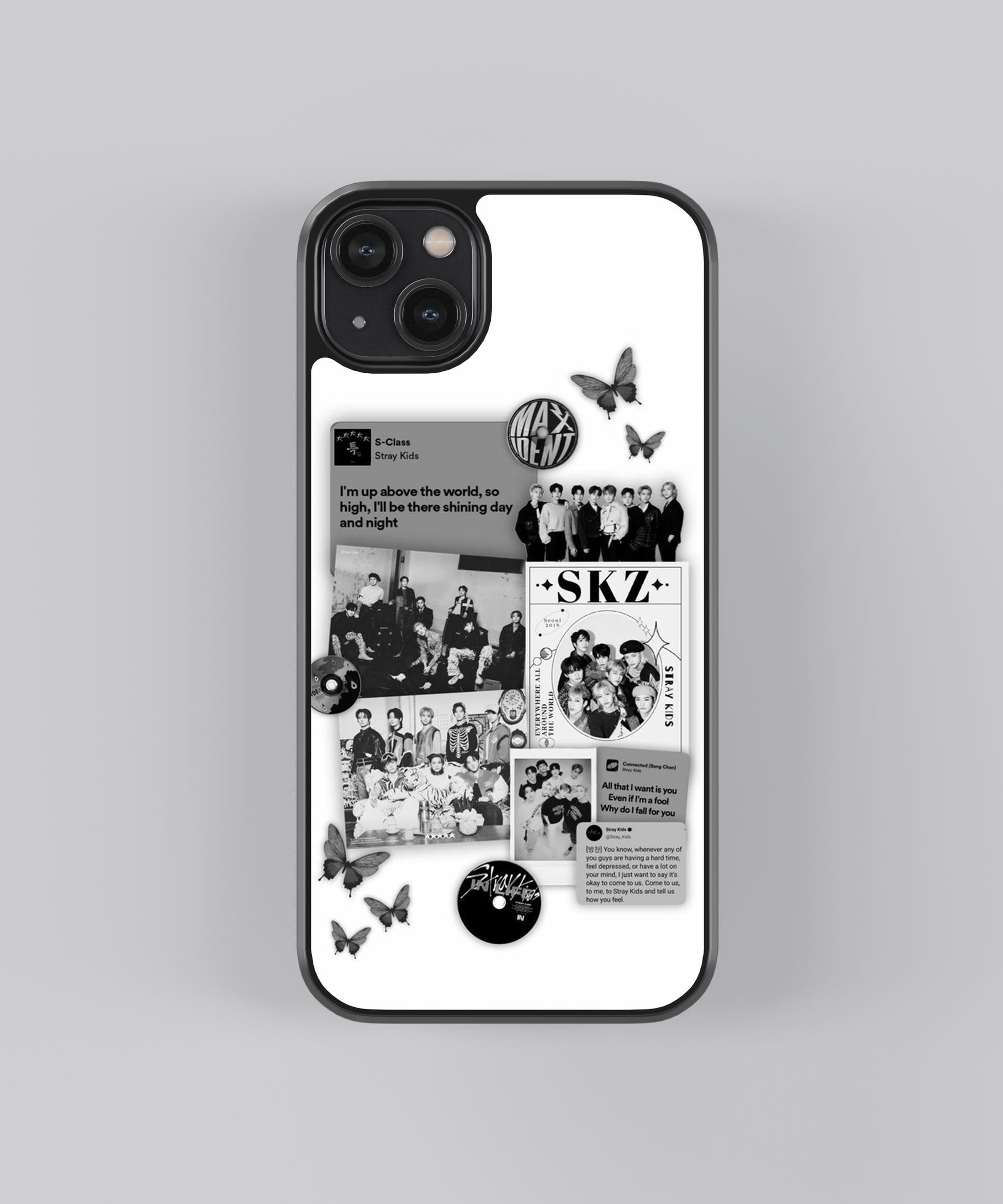 Stray Kids Collage K-Pop Glass Phone Case Cover for iPhone and Android Stray Kids Collage K-Pop Glass Phone Case Cover for iPhone and Android