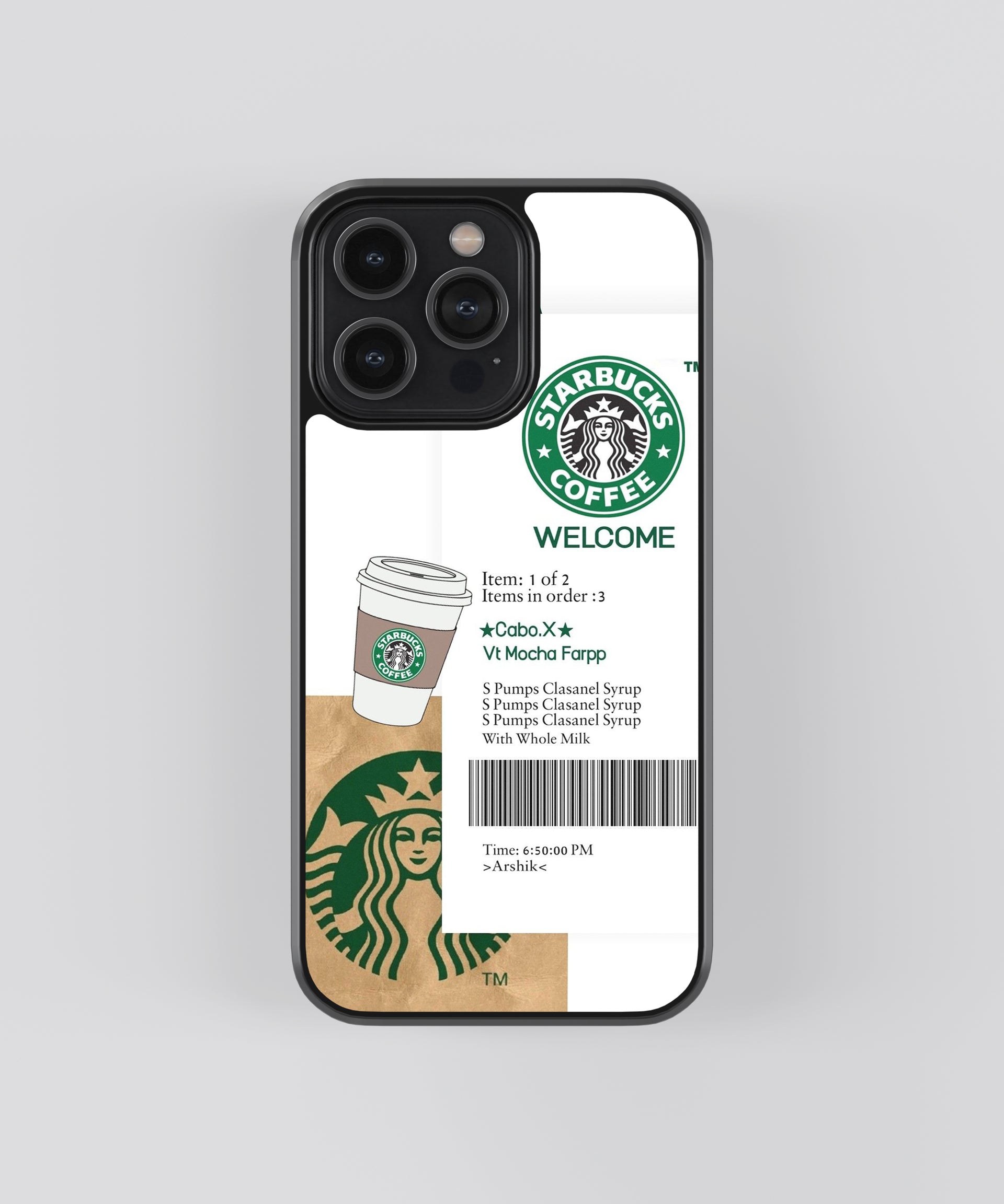 Starbucks Quirky Y2K Aesthetic Phone Case Cover by Culltique