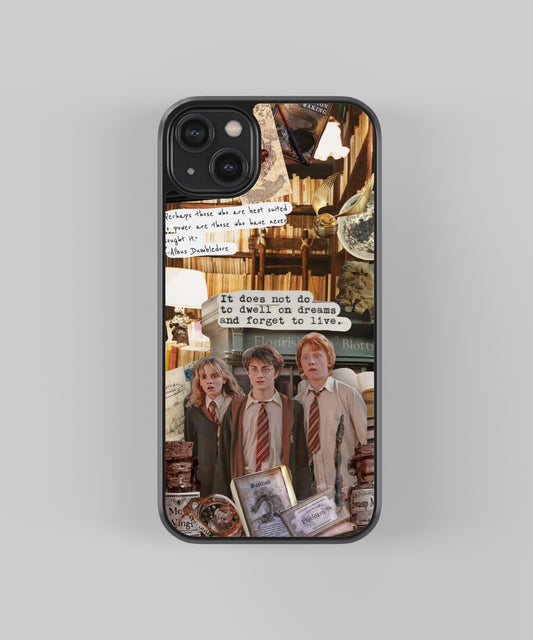 Harry Potter "Dreams" Pop Culture Glass Phone Case Cover - Aesthetic Phone Cases - Culltique