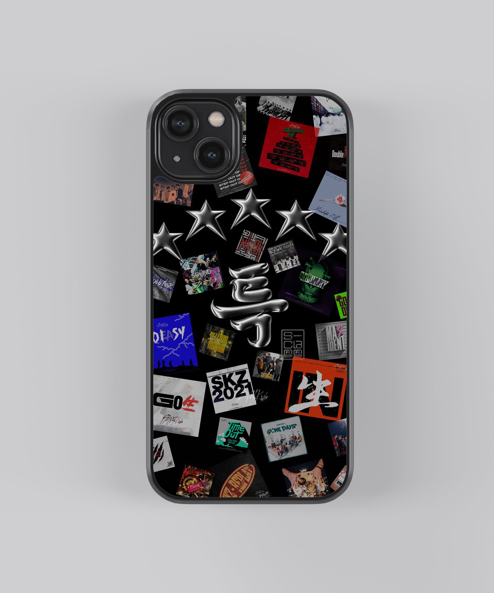 Stray Kids Album Collection K-Pop Glass Phone Case Cover Stray Kids Album Collection K-Pop Glass Phone Case Cover