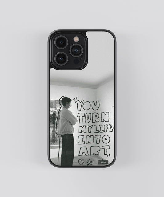 BTS Namjooning K-Pop Glass Phone Case Cover - Aesthetic Phone Cases - Culltique